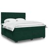 vidaXL &Kappa;&rho;&epsilon;&beta;ά&tau;&iota; Boxspring &mu;&epsilon; &Sigma;&tau;&rho;ώ&mu;&alpha; &Sigma;&kappa;&omicron;ύ&rho;&omicron; &Pi;&rho;ά&sigma;&iota;&nu;&omicron; 180x200&epsilon;&kappa;. &Beta;&epsilon;&lambda;&omicron;ύ&delta;&iota;&nu;&omicron;