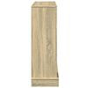 vidaXL Πλαίσιο Τζακιού Sonoma Δρυς 100x30x87,5 εκ. από Επεξ. Ξύλο