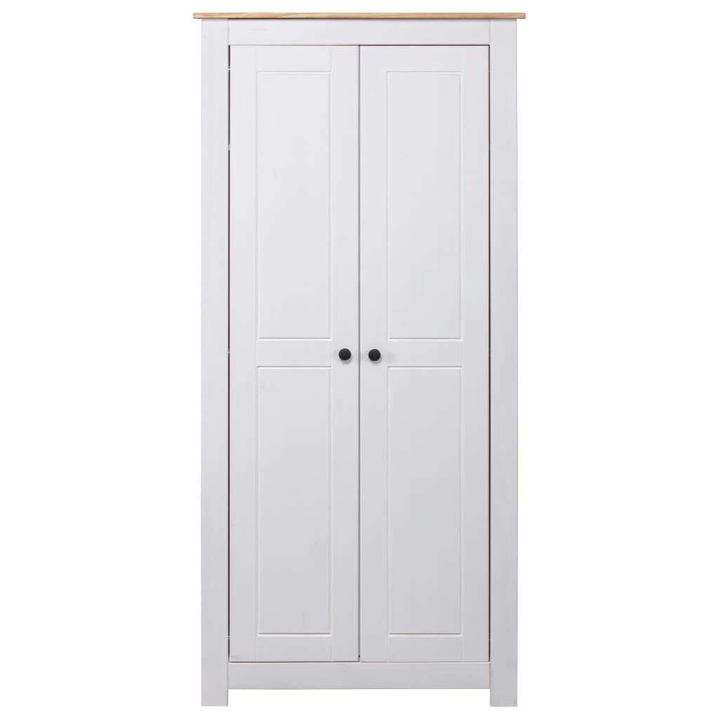 vidaXL Ντουλάπα 80 x 50 x 171,5 εκ. από Μασίφ Ξύλο Πεύκου Σειρά Panama