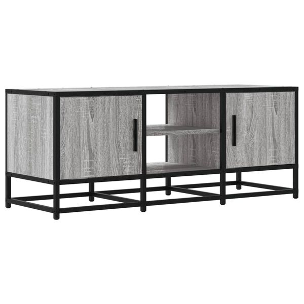 vidaXL Έπιπλο Τηλεόρασης Γκρι Sonoma 100x35x41 εκ. Επεξ. Ξύλο