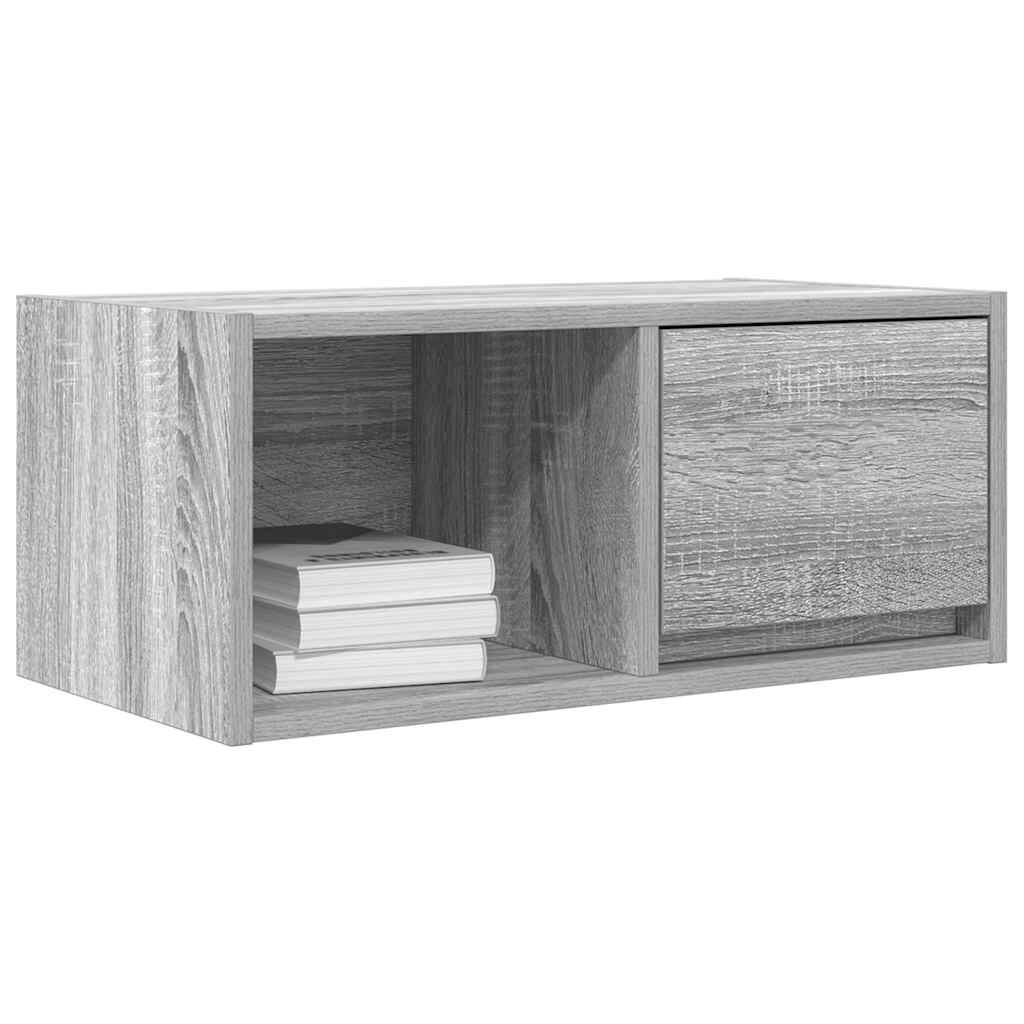 vidaXL Έπιπλο Τηλεόρασης Γκρι Sonoma 60x31x25,5 εκ. Επεξεργασμένο Ξύλο