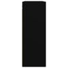 vidaXL Ντουλάπι Τοίχου Κρεμαστό Μαύρο 69,5 x 32,5 x 90 εκ.