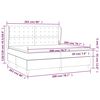 vidaXL &Kappa;&rho;&epsilon;&beta;ά&tau;&iota; Boxspring &mu;&epsilon; &Sigma;&tau;&rho;ώ&mu;&alpha; &Sigma;&kappa;&omicron;ύ&rho;&omicron; &Gamma;&kappa;&rho;&iota; 200x200 &epsilon;&kappa;. &Beta;&epsilon;&lambda;&omicron;ύ&delta;&iota;&nu;&omicron;