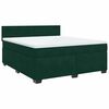 vidaXL &Kappa;&rho;&epsilon;&beta;ά&tau;&iota; Boxspring &mu;&epsilon; &Sigma;&tau;&rho;ώ&mu;&alpha; &Sigma;&kappa;&omicron;ύ&rho;&omicron; &Pi;&rho;ά&sigma;&iota;&nu;&omicron; 180x200&epsilon;&kappa;. &Beta;&epsilon;&lambda;&omicron;ύ&delta;&iota;&nu;&omicron;
