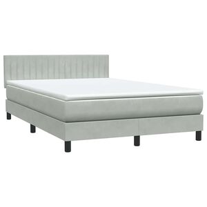 vidaXL &Kappa;&rho;&epsilon;&beta;ά&tau;&iota; Boxspring &mu;&epsilon; &Sigma;&tau;&rho;ώ&mu;&alpha; &Alpha;&nu;&omicron;&iota;&chi;&tau;ό &Gamma;&kappa;&rho;&iota; 160x220 &epsilon;&kappa;. &Beta;&epsilon;&lambda;&omicron;ύ&delta;&iota;&nu;&omicron;