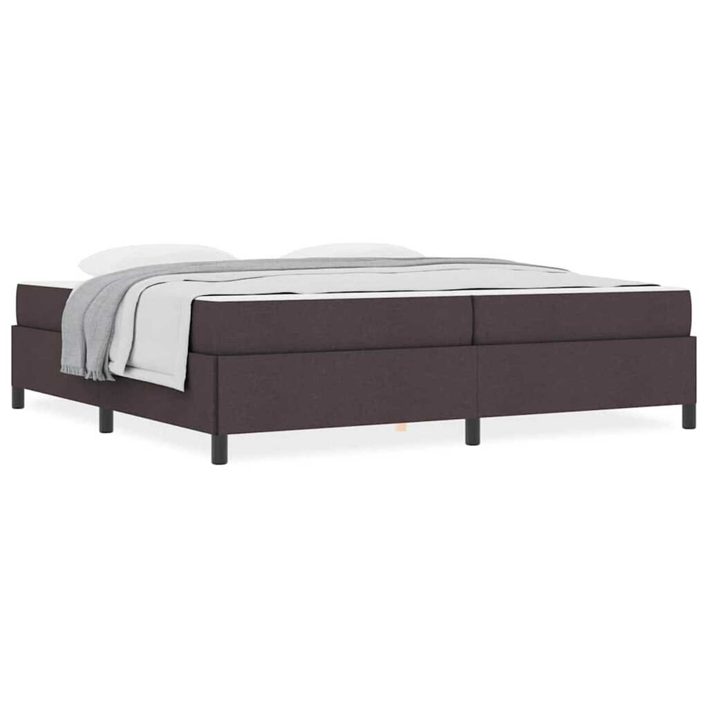 vidaXL Κρεβάτι με ελατήρια Καφέ 200 x 200 cm