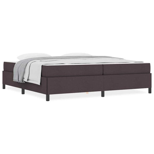 vidaXL Κρεβάτι με ελατήρια Καφέ 200 x 200 cm