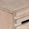 vidaXL Κομοδίνο Λευκό 50x34x60 εκ. από Μασίφ Ξύλο Μάνγκο