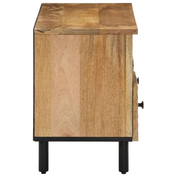 vidaXL Έπιπλο Τηλεόρασης 100 x 33 x 46 εκ. από Μασίφ Ξύλο Μάνγκο