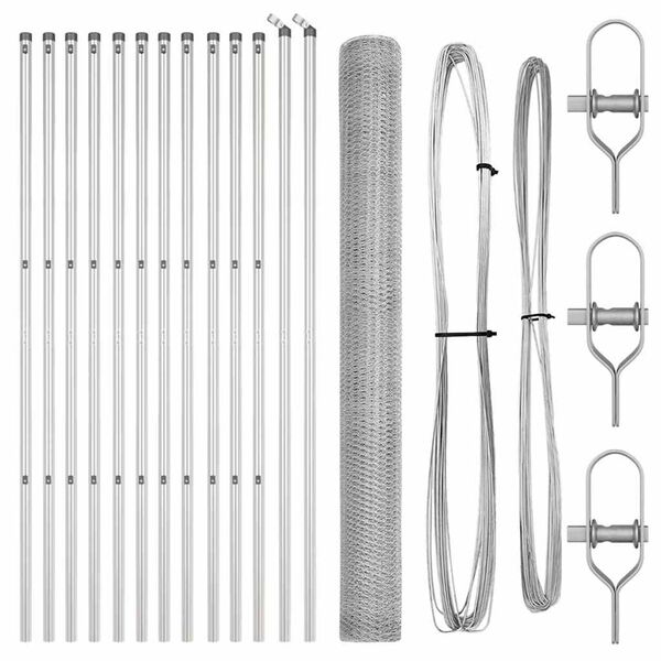 vidaXL &Sigma;&tau;ύ&lambda;&omicron;&sigmaf; &Pi;&epsilon;&rho;&iota;&phi;&rho;ά&xi;&epsilon;&omega;&nu; &Alpha;&sigma;&eta;&mu;ί 25 x 1,6 &mu; (25 mm &delta;ί&chi;&tau;&upsilon;) &Alpha;&tau;&sigma;ά&lambda;&iota;