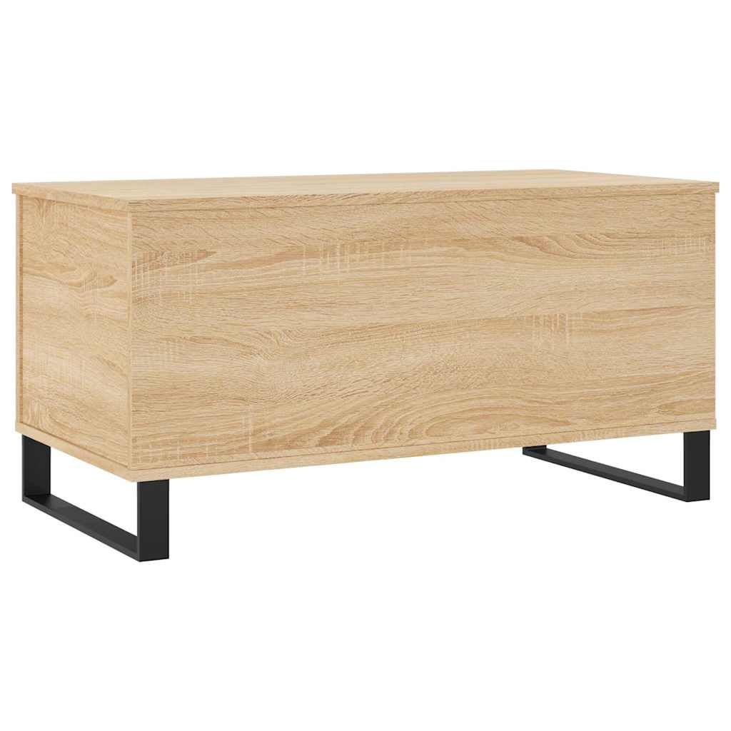 vidaXL Τραπεζάκι Σαλονιού Sonoma Δρυς 90x44,5x45εκ. Επεξεργασμένο Ξύλο