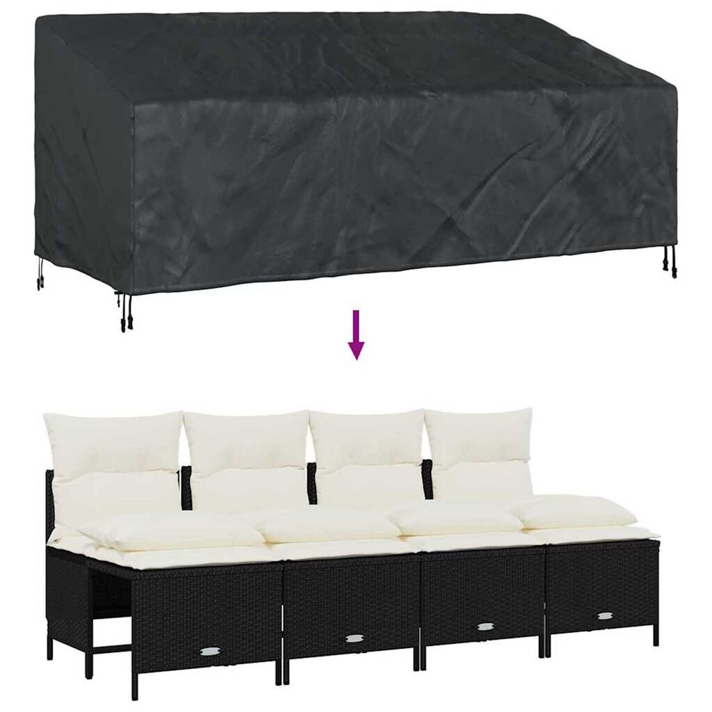 vidaXL Κάλυμμα Επίπλων Εξωτερικού Χώρου 200 x 100 x 89 εκ