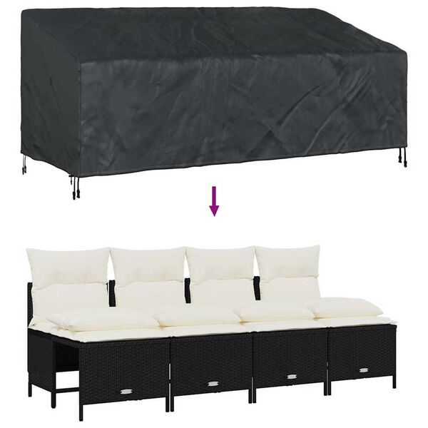 vidaXL Κάλυμμα Επίπλων Εξωτερικού Χώρου 200 x 100 x 89 εκ