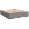 vidaXL &Kappa;&rho;&epsilon;&beta;ά&tau;&iota; Boxspring &mu;&epsilon; &Sigma;&tau;&rho;ώ&mu;&alpha; Taupe 180x200 &epsilon;&kappa;. &Upsilon;&phi;&alpha;&sigma;&mu;ά&tau;&iota;&nu;&omicron;