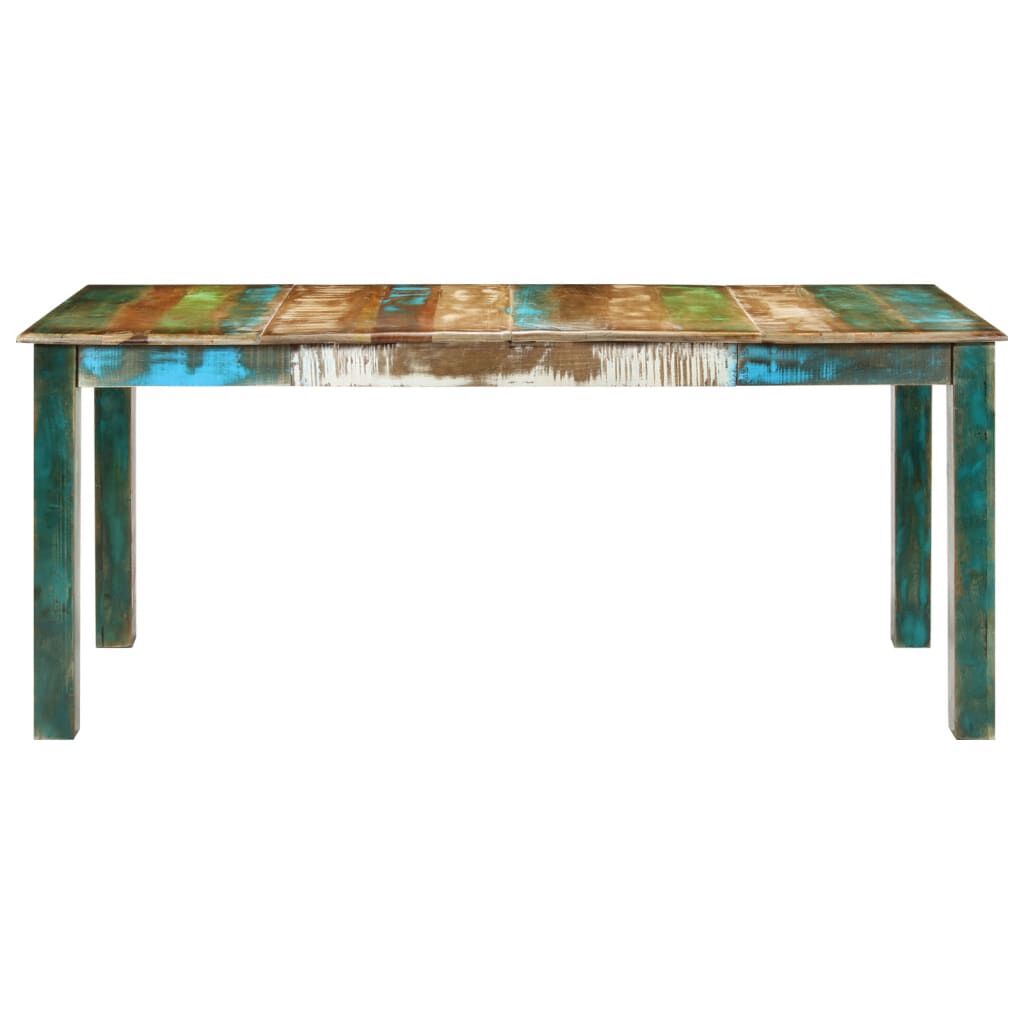 vidaXL Τραπεζαρία 180 x 90 x 76 εκ. από Μασίφ Ανακυκλωμένο Ξύλο
