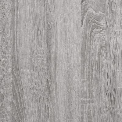 vidaXL Τραπεζάκι Σαλονιού Γκρι Sonoma 80x80x36,5εκ. Επεξεργασμένο Ξύλο