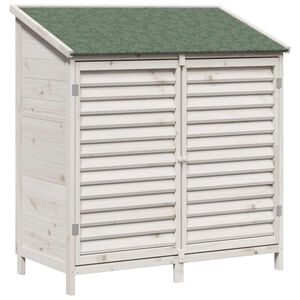vidaXL &Alpha;&pi;&omicron;&theta;ή&kappa;&eta; &Kappa;ή&pi;&omicron;&upsilon; &Lambda;&epsilon;&upsilon;&kappa;ό 106 x 56 x 113,5 &epsilon;&kappa; &Sigma;&tau;&epsilon;&rho;&epsilon;ό &Xi;ύ&lambda;&omicron; &Pi;&epsilon;ύ&kappa;&omicron;&upsilon;