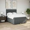 vidaXL &Kappa;&rho;&epsilon;&beta;ά&tau;&iota; Boxspring &mu;&epsilon; &Sigma;&tau;&rho;ώ&mu;&alpha; &Sigma;&kappa;&omicron;ύ&rho;&omicron; &Gamma;&kappa;&rho;&iota; 140x200 &epsilon;&kappa; &Upsilon;&phi;&alpha;&sigma;&mu;ά&tau;&iota;&nu;&omicron;