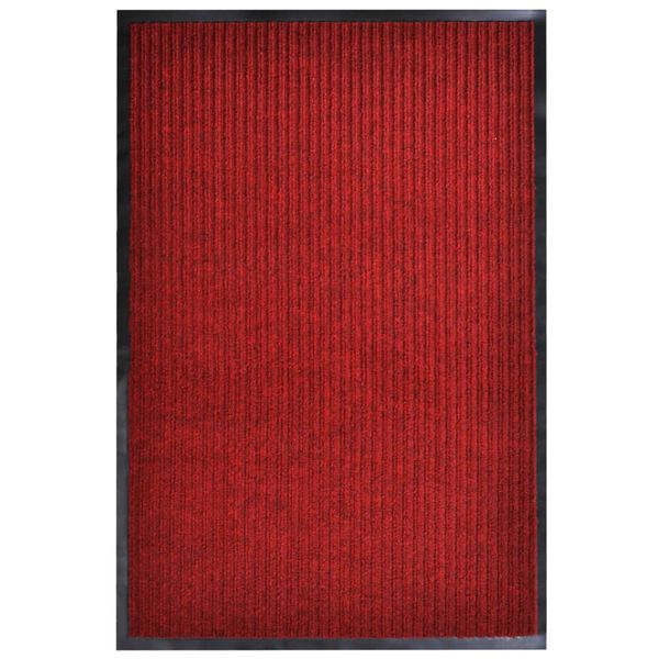vidaXL Πατάκι Εισόδου Κόκκινο 117x220 εκ. από PVC