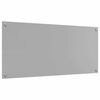 vidaXL Πίσω Πάνελ Κουζίνας 2 pcs Ανοιχτό γκρι 110 x 50 cm
