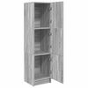 vidaXL Highboard Γκρίζο Σονομα 31.5 x 32 x 122.5 εκ