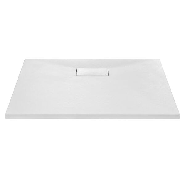 vidaXL Βάση Ντουζιέρας Λευκή 90 x 80 εκ. από SMC