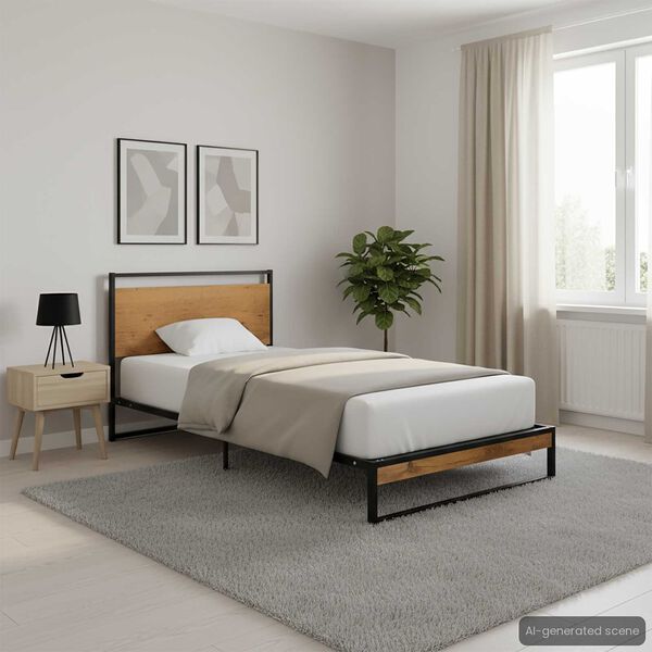 vidaXL Πλαίσιο Κρεβατιού 90 x 200 εκ. Μεταλλικό