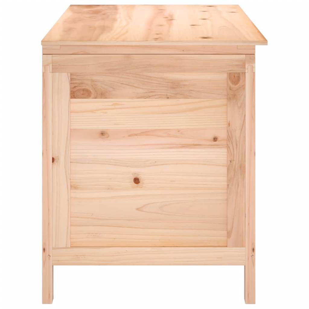vidaXL Κουτί Μαξιλαριών Εξ. Χώρου 99x50x56,5 εκ. από Μασίφ Ξύλο Ελάτης