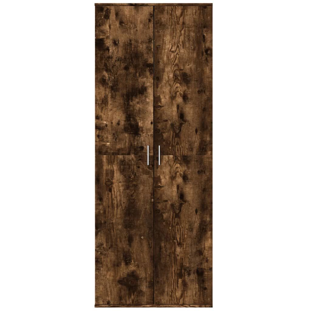 vidaXL Ντουλάπα Καπνιστή Δρυς 70x35x180 εκ. από Επεξεργασμένο Ξύλο