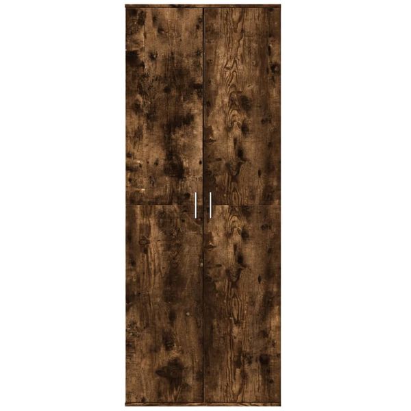 vidaXL Ντουλάπα Καπνιστή Δρυς 70x35x180 εκ. από Επεξεργασμένο Ξύλο