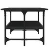 vidaXL Τραπεζάκι Σαλονιού Μαύρο 100 x 50 x 40 εκ. Επεξεργασμένο Ξύλο