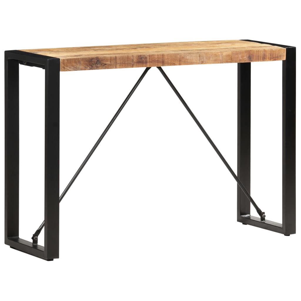 vidaXL Τραπέζι Κονσόλα 110 x 35 x 76 εκ. από Μασίφ Ξύλο Μάνγκο