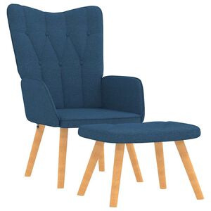 vidaXL &Pi;&omicron;&lambda;&upsilon;&theta;&rho;ό&nu;&alpha; Relax &Mu;&pi;&lambda;&epsilon; &Upsilon;&phi;&alpha;&sigma;&mu;ά&tau;&iota;&nu;&eta; &mu;&epsilon; &Sigma;&kappa;&alpha;&mu;&pi;ό
