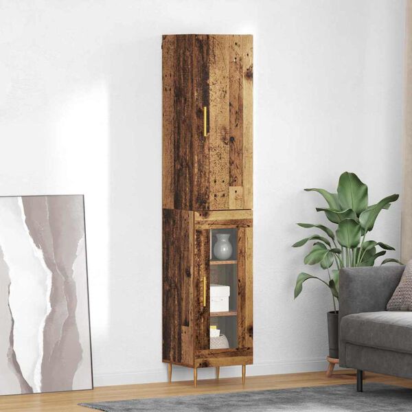 vidaXL Highboard 2 pcs &Pi;&alpha;&lambda;&iota;ό &Xi;ύ&lambda;&omicron; &Epsilon;&pi;&epsilon;&xi;&epsilon;&rho;&gamma;&alpha;&sigma;&mu;έ&nu;&omicron; &xi;ύ&lambda;&omicron;