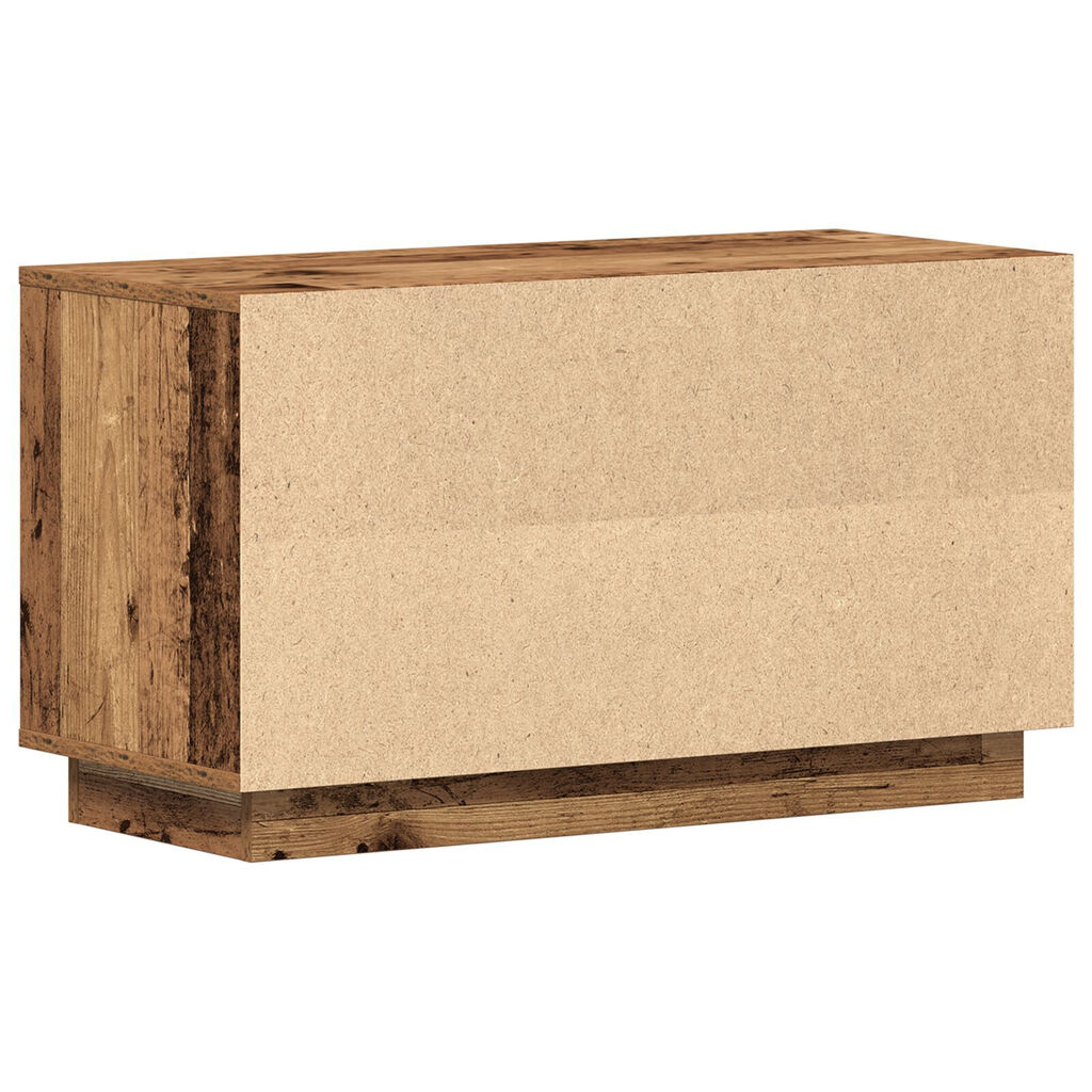 vidaXL Κονσόλα Τηλεόρασης Παλιού Ξύλου 80x35x45 εκ. Κατασκευασμένο Ξύλο