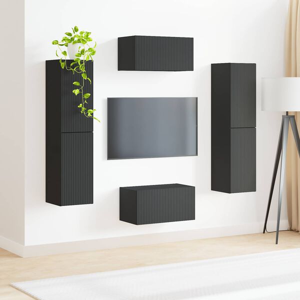 vidaXL 3 pcs &Mu;&alpha;ύ&rho;&omicron;