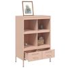 vidaXL Ντουλάπι Ροζ 68 x 39 x 101,5 εκ. από Χάλυβα