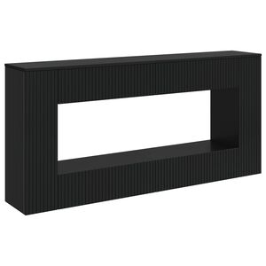 vidaXL &Tau;&rho;&alpha;&pi;έ&zeta;&iota; &kappa;&omicron;&nu;&sigma;ό&lambda;&alpha;&sigmaf; &Rho;&iota;&gamma;έ &Mu;&alpha;ύ&rho;&omicron; 155 x 29 x 74 &epsilon;&kappa;.