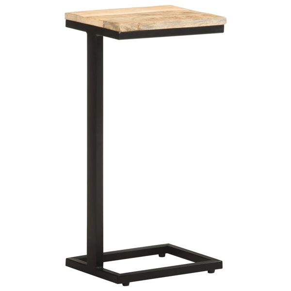 vidaXL Τραπέζια Βοηθητικά 2 τεμ. 31,5x24,5x64,5 εκ. Ακατ. Ξύλο Μάνγκο