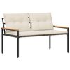 vidaXL &Epsilon;&xi;&omega;&tau;&epsilon;&rho;&iota;&kappa;ό&sigmaf; &pi;ά&gamma;&kappa;&omicron;&sigmaf; 2 -Seater 116 x 67,5 x 72 &epsilon;&kappa; &sigma;&upsilon;&nu;&theta;&epsilon;&tau;&iota;&kappa;ό &rho;&alpha;&tau;ά&nu;