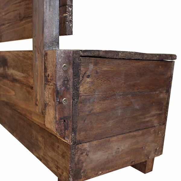 vidaXL Πάγκος 86 x 40 x 60 εκ. από Μασίφ Μαόνι