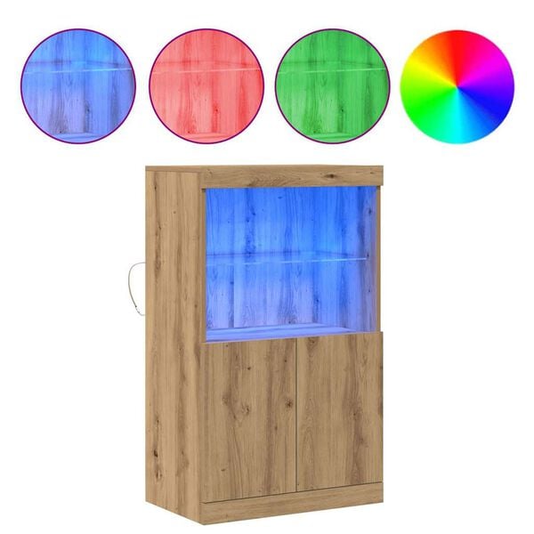 vidaXL &Pi;&lambda;&epsilon;&upsilon;&rho;&iota;&kappa;ό &Tau;&rho;&alpha;&pi;έ&zeta;&iota; LED &Kappa;&alpha;&phi;έ 60 x 37 x 100 &epsilon;&kappa;. &Epsilon;&pi;&epsilon;&xi;&epsilon;&rho;&gamma;&alpha;&sigma;&mu;έ&nu;&omicron; &xi;ύ&lambda;&omicron;