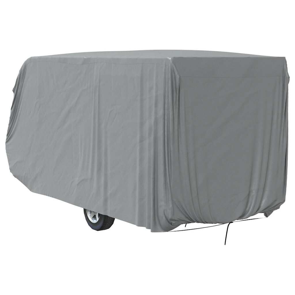 vidaXL Κάλυμμα τροχόσπιτου Γκρι 550x250x220 cm Μη υφασμένο ύφασμα