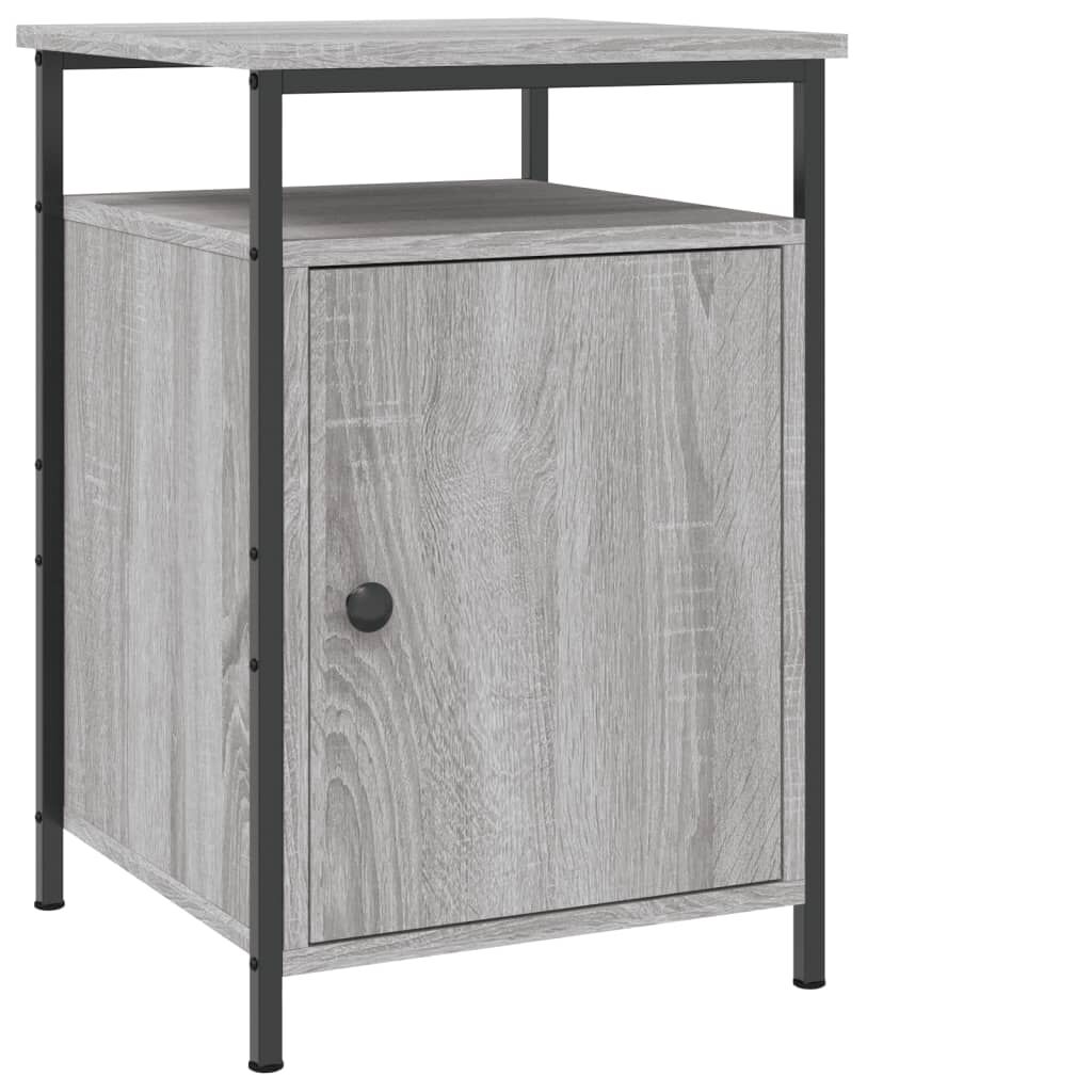 vidaXL Κομοδίνο Γκρι Sonoma 40 x 42 x 60 εκ. από Επεξεργασμένο Ξύλο