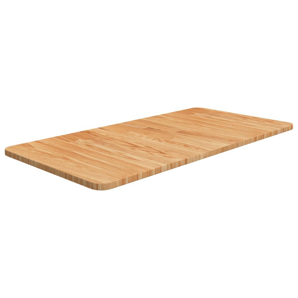 vidaXL Πάγκος Μπάνιου Αν. Καφέ 80x40x1,5 εκ. Επεξ. Μασίφ Ξύλο