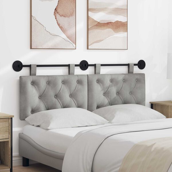 vidaXL &Kappa;&rho;&epsilon;&mu;&alpha;&sigma;&tau;ό &Kappa;&epsilon;&phi;&alpha;&lambda;ά&rho;&iota; &Alpha;&nu;&omicron;&iota;&chi;&tau;ό &gamma;&kappa;&rho;&iota; 130 x 55 x 7 &epsilon;&kappa; &Beta;&epsilon;&lambda;&omicron;ύ&delta;&omicron;