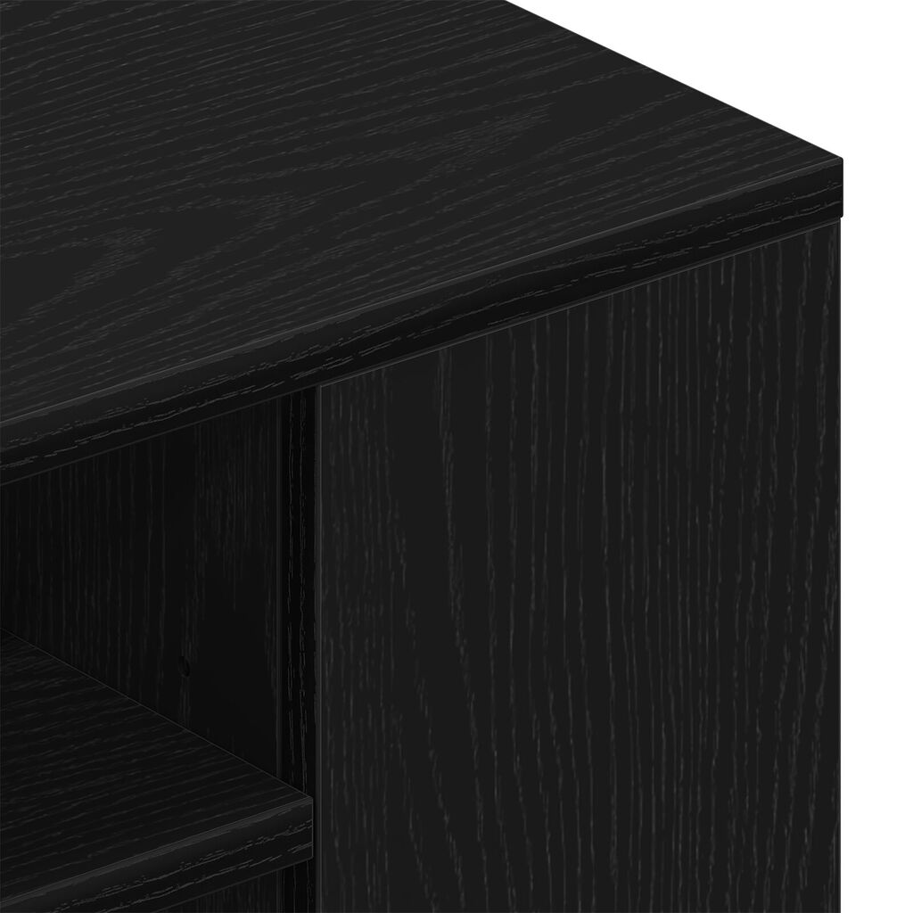 vidaXL Ντουλάπι TV Μαύρο 100 x 30 x 26.5 εκ Επεξεργασμένο ξύλο