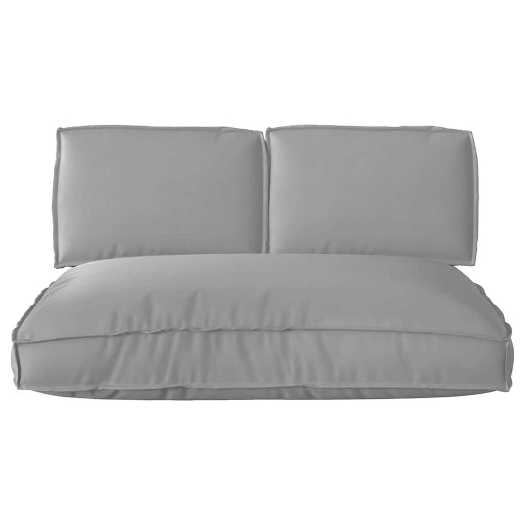 vidaXL Σετ Μαξιλαριών Πάγου 3 pcs Γκρι 120 x 80 x 12 cm Ύφασμα Oxford