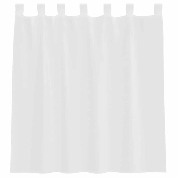 vidaXL &Kappa;&omicron;&upsilon;&rho;&tau;ί&nu;&epsilon;&sigmaf; Voile &mu;&epsilon; &beta;&rho;ό&chi;&omicron;&upsilon;&sigmaf; 2 &tau;&epsilon;&mu;ά&chi;&iota;&alpha; &Lambda;&epsilon;&upsilon;&kappa;ό 140x140 cm