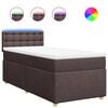 vidaXL &Kappa;&rho;&epsilon;&beta;ά&tau;&iota; Boxspring &mu;&epsilon; &Sigma;&tau;&rho;ώ&mu;&alpha; &Sigma;&kappa;&omicron;ύ&rho;&omicron; &Kappa;&alpha;&phi;έ 90x190 &epsilon;&kappa;. &Upsilon;&phi;&alpha;&sigma;&mu;ά&tau;&iota;&nu;&omicron;